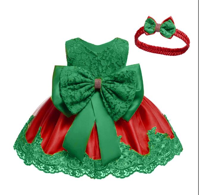 Infant Princess Dress B-8348 Detail