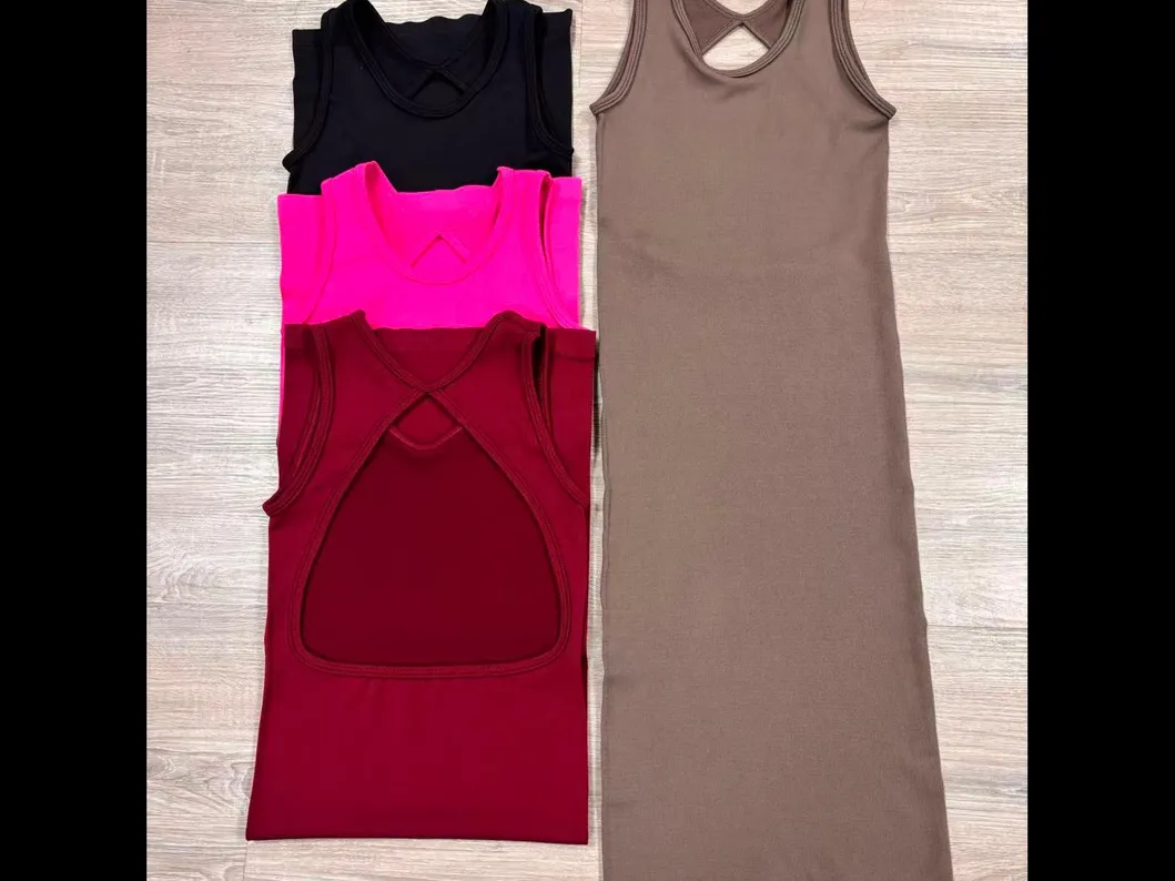 Short Sleeve Causal Dress for Girls Maxi Dress Women Linen Long Backless Dress Sleeveless Woman Sexy Short Sleeve Bodycon Dress Long Fashion Dress Sports Women