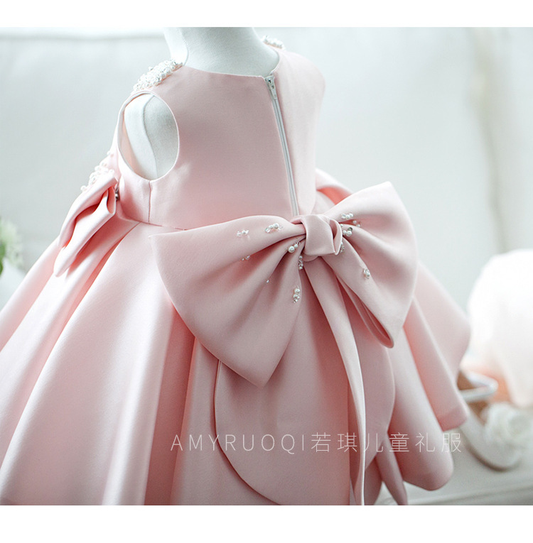High Quality Beaded 1 Year Girl Birthday Dress