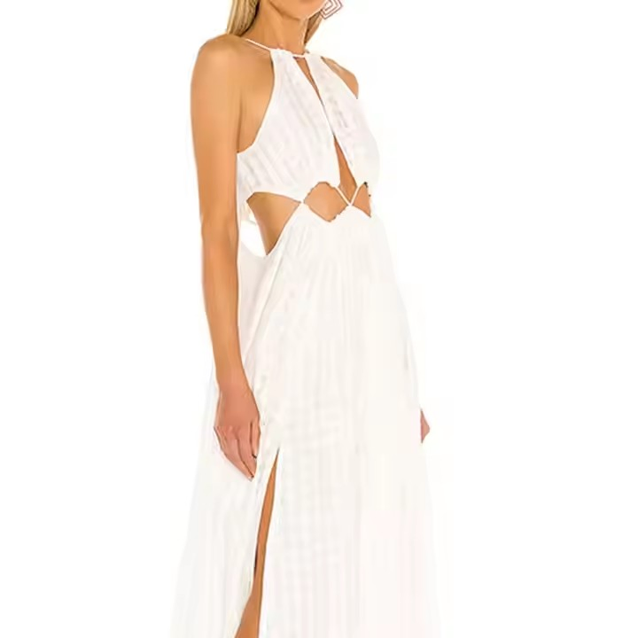 Customized Fashion Wholesale Ladies Girls Boho Maxi Dresses Elegant Women Sleeveless Casual Dresses