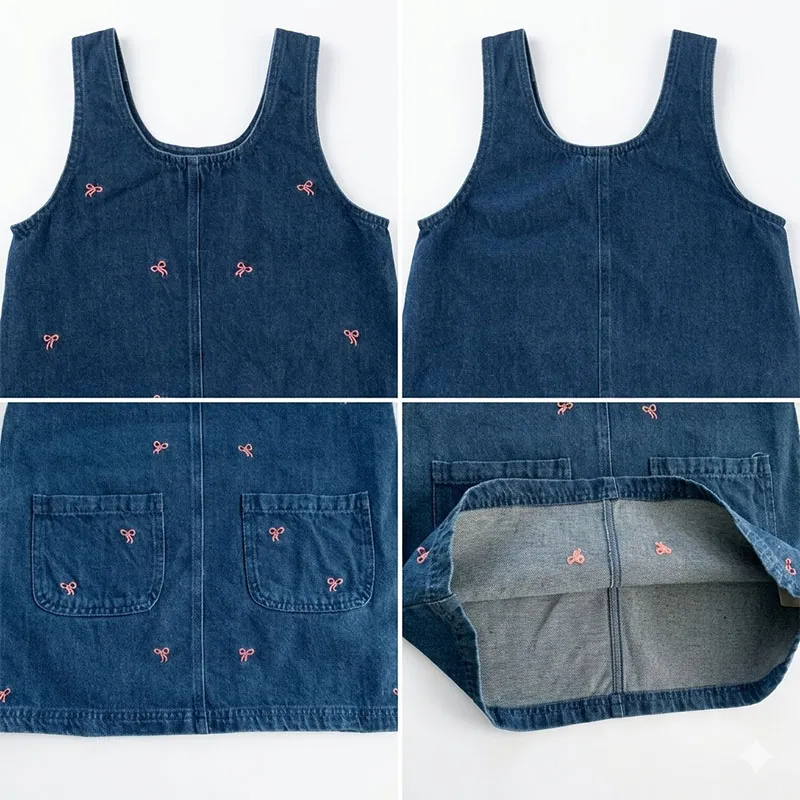 Denim Dress Detail 2