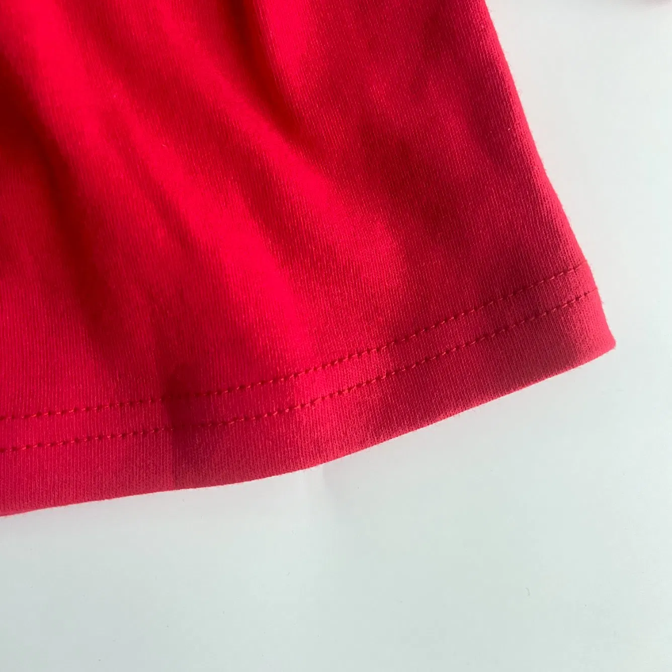 Custom 100% Combed Cotton Long Sleeve Tunic Blank Ruffle Baby Girl Dress