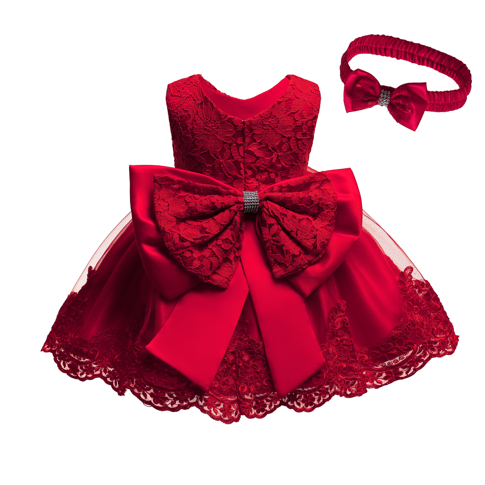 Infant Princess Dress B-8348 Front View