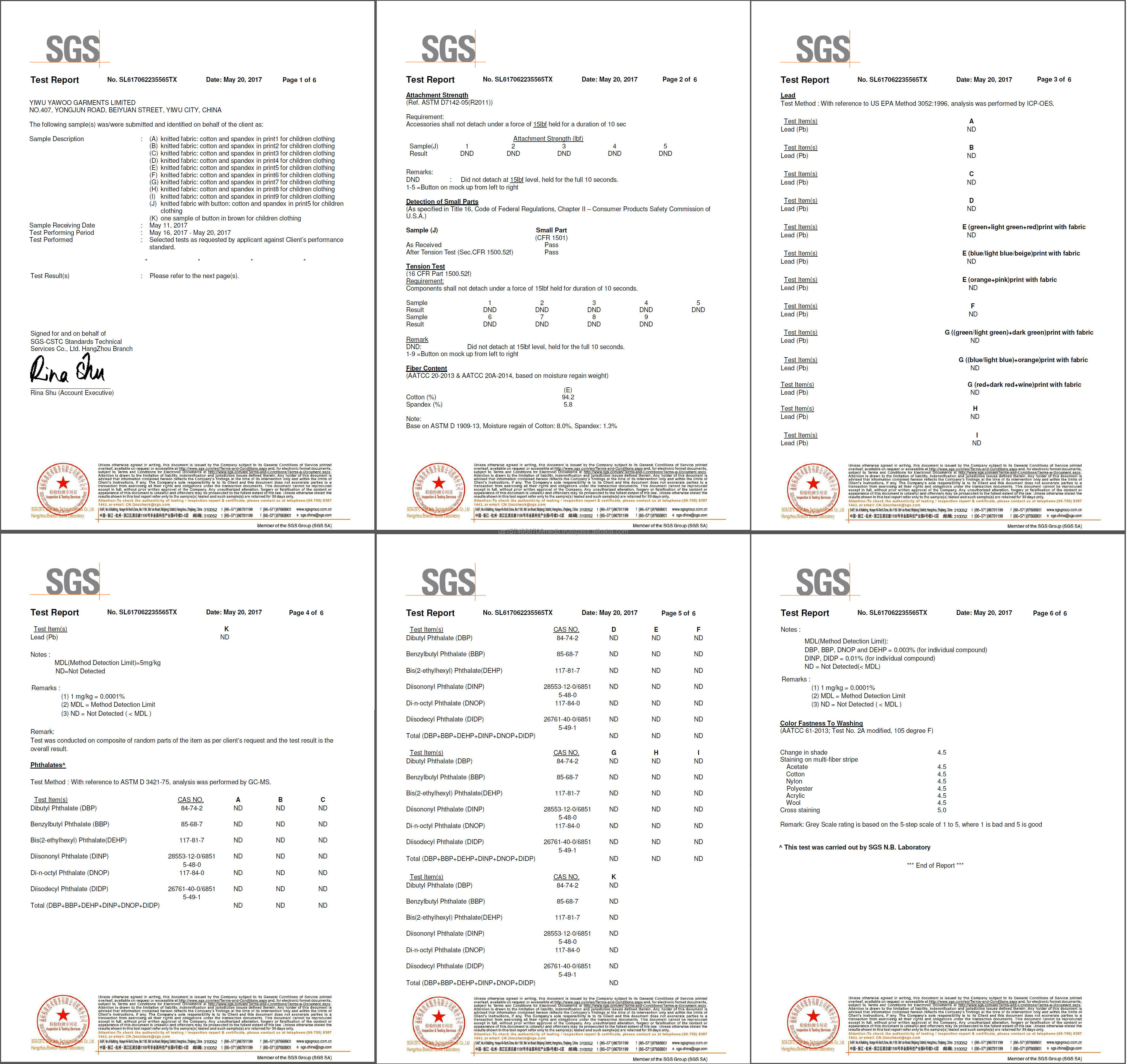 Certification