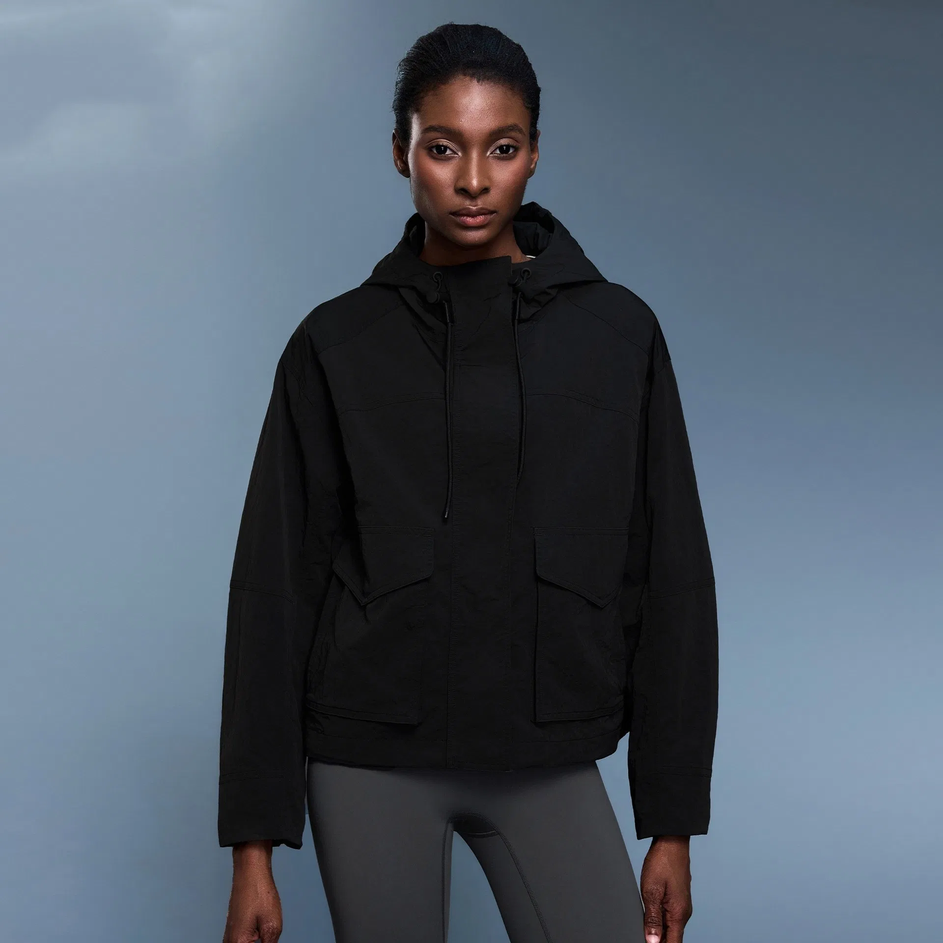 Chaqueta de yoga con cremallera de manga larga para mujer, fabricada en tejido seco, ideal para correr y hacer deporte