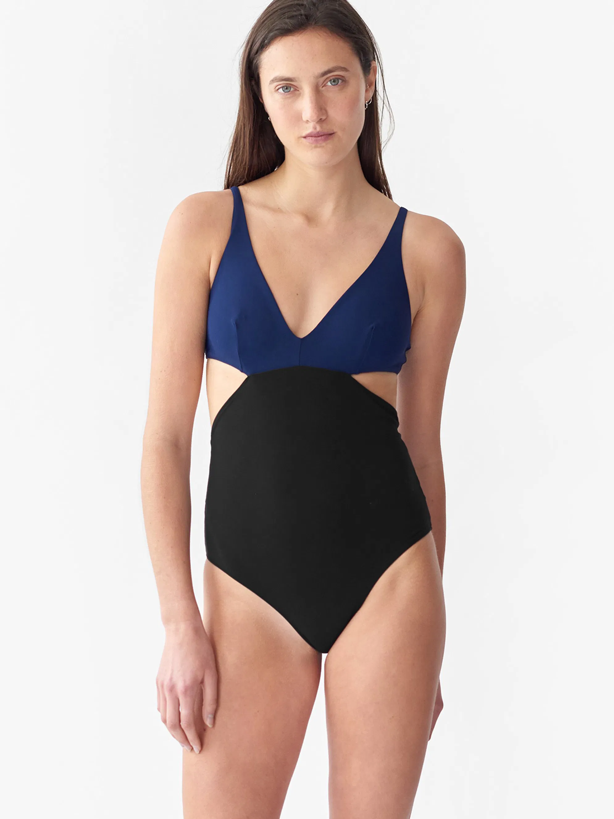Monokini de una pieza brasileña sexy de alto corte de alto rendimiento único