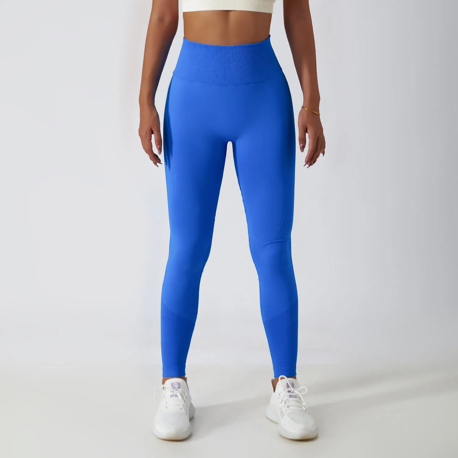 2023 Leggings de yoga sin costuras de nylon y spandex para mujeres, pantalones de cintura alta, levantamiento de glúteos, ropa de gimnasio, fitness, yoga, mallas para correr