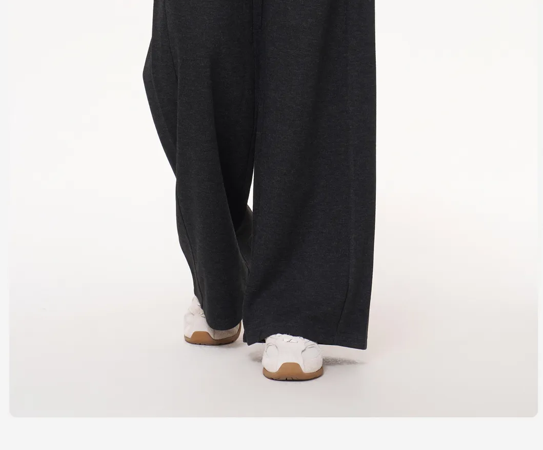 Pantalones de chándal de maternidad con cintura elástica - Elásticos, suaves y sin esfuerzo elegantes