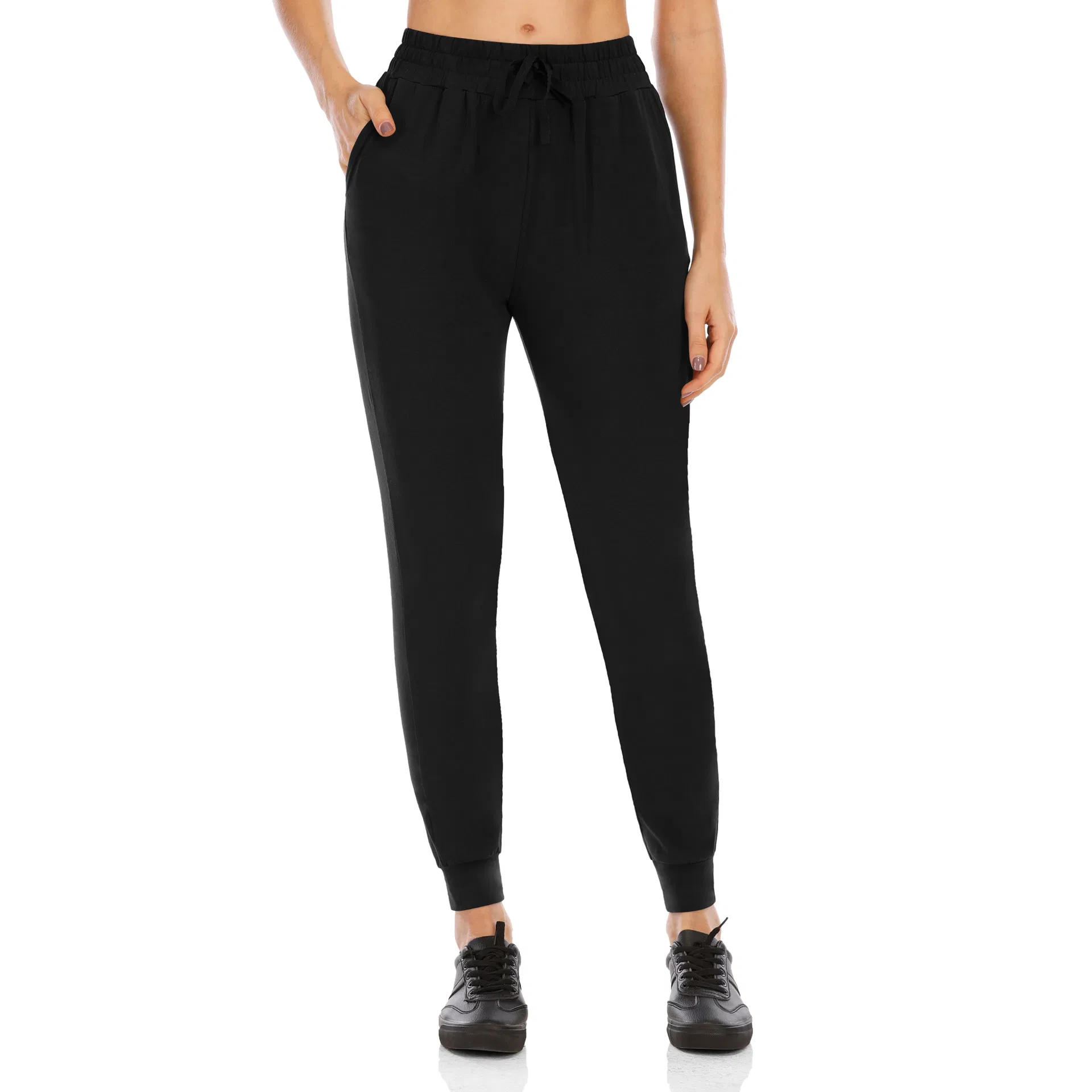 Pantalones de yoga casuales de ajuste holgado para mujer, talla grande, para deportes al aire libre en otoño