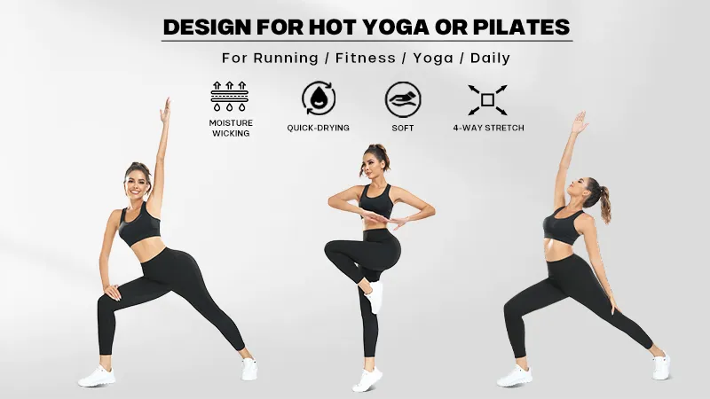 Leggings de yoga sin costuras para mujer