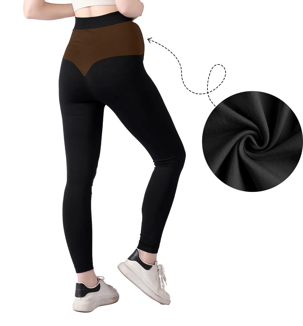 Leggings de maternidad sin costuras de yoga