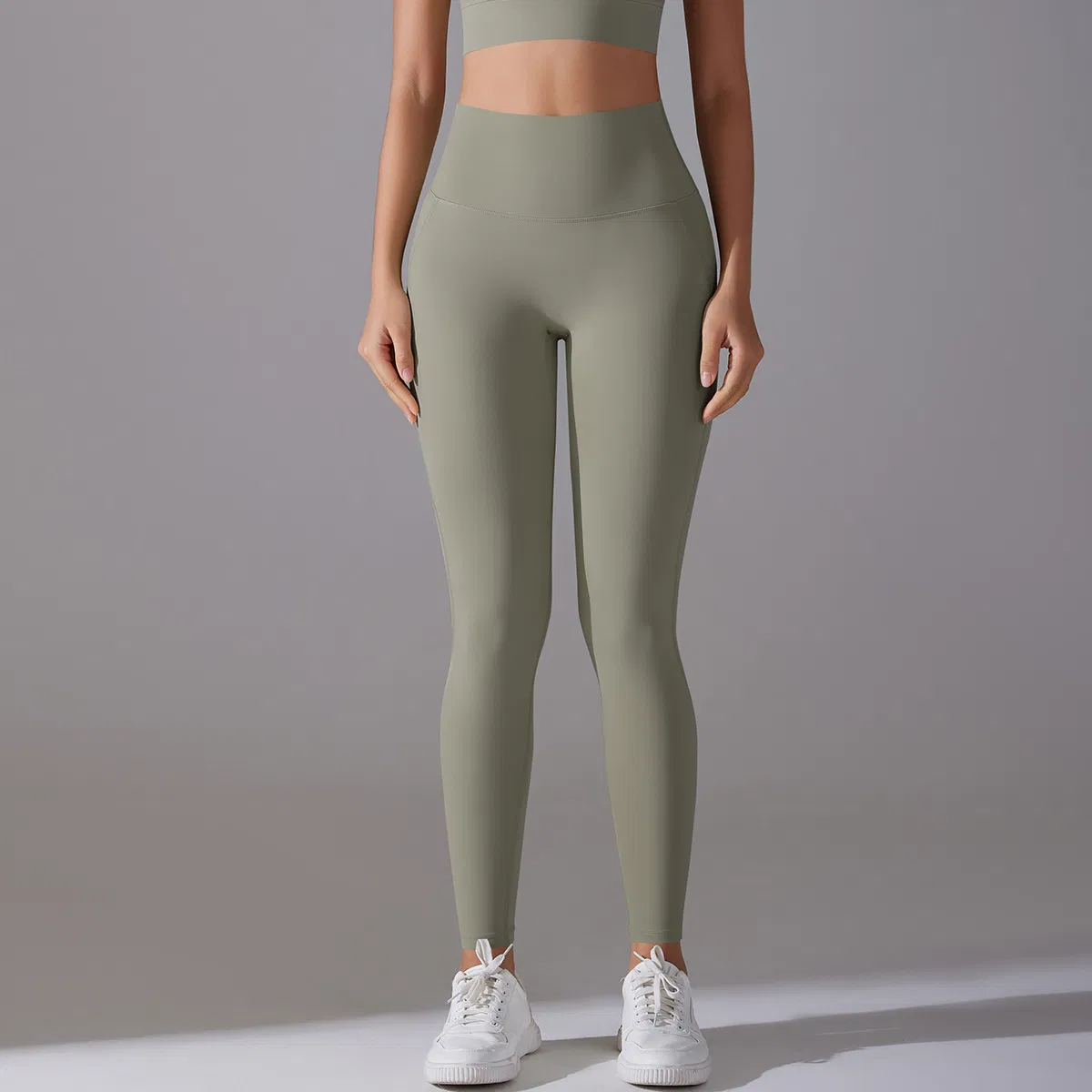 Mallas de yoga para mujeres con control de abdomen, pantalones de compresión atléticos para correr y hacer yoga