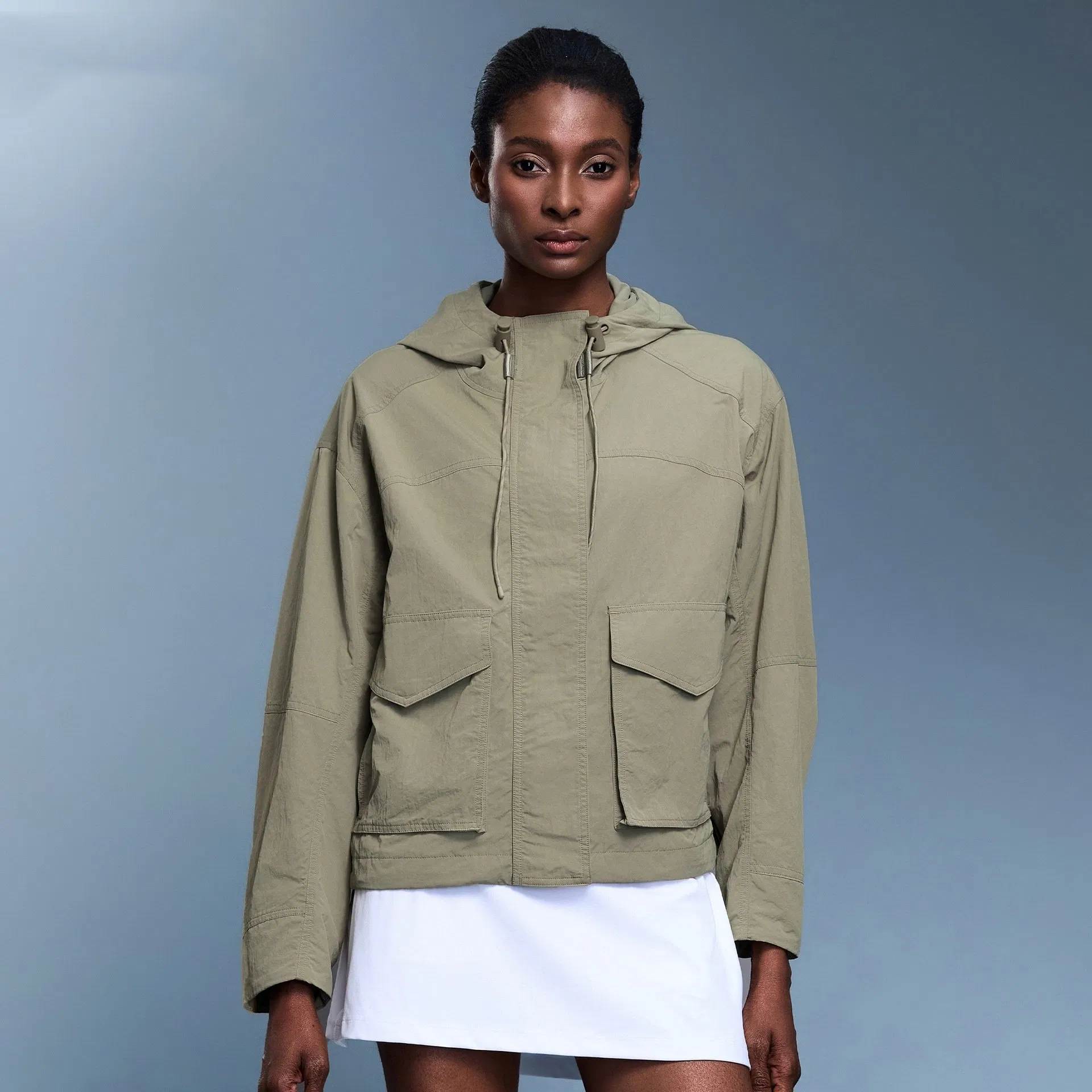 Chaqueta de yoga con cremallera de manga larga para mujer, fabricada en tejido seco, ideal para correr y hacer deporte