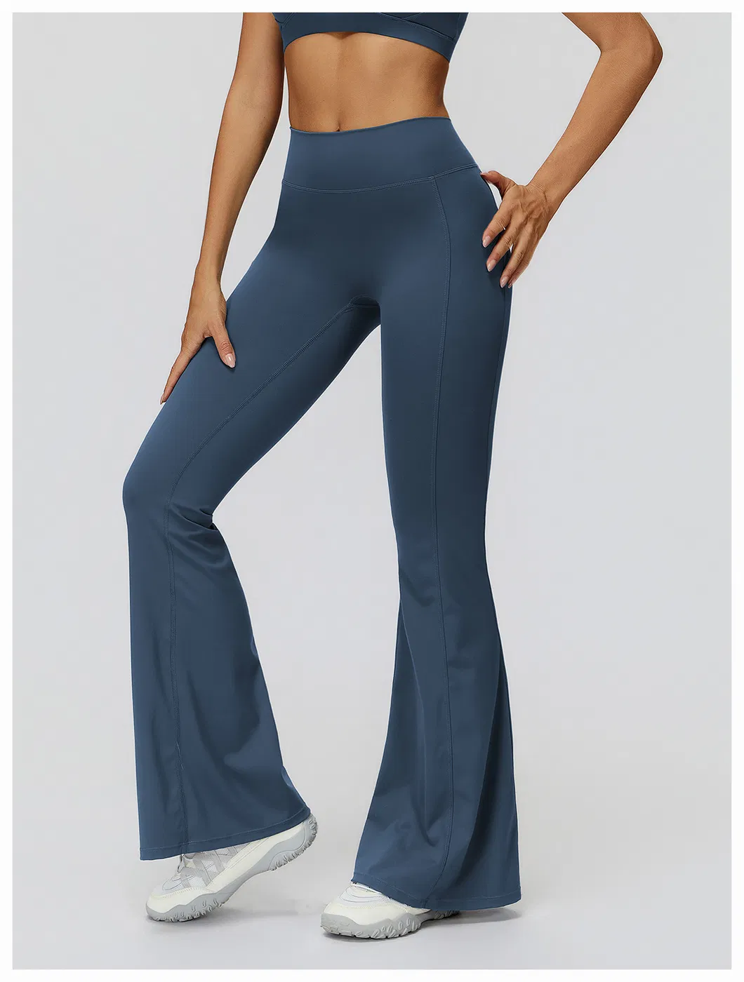 Pantalones acampanados de yoga