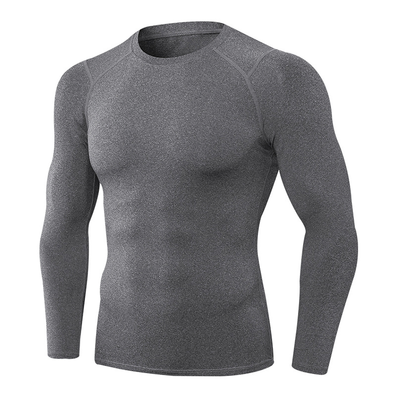 Ropa deportiva de entrenamiento para hombres, secado rápido, mallas para correr y escalar, transpirables, térmicas para fitness al aire libre, base sólida larga