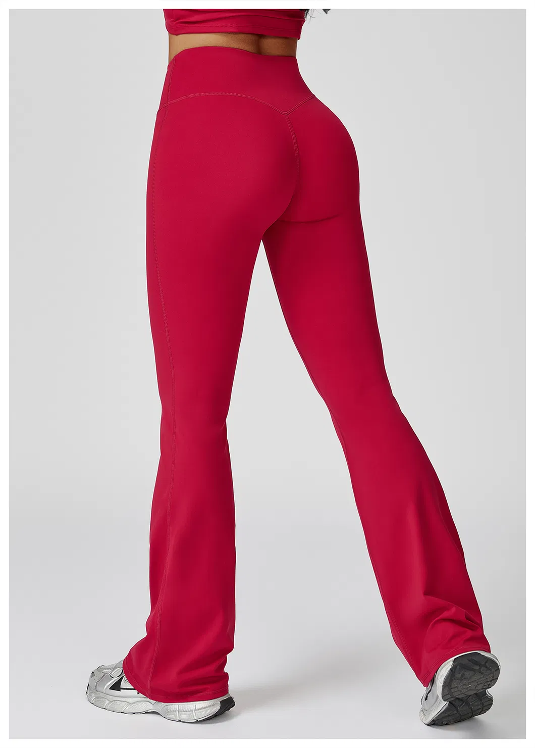 Leggings de felpa con forro, pantalones de yoga de cintura alta, ropa para mujeres, moda fitness, pantalones acampanados, ropa personalizada para correr
