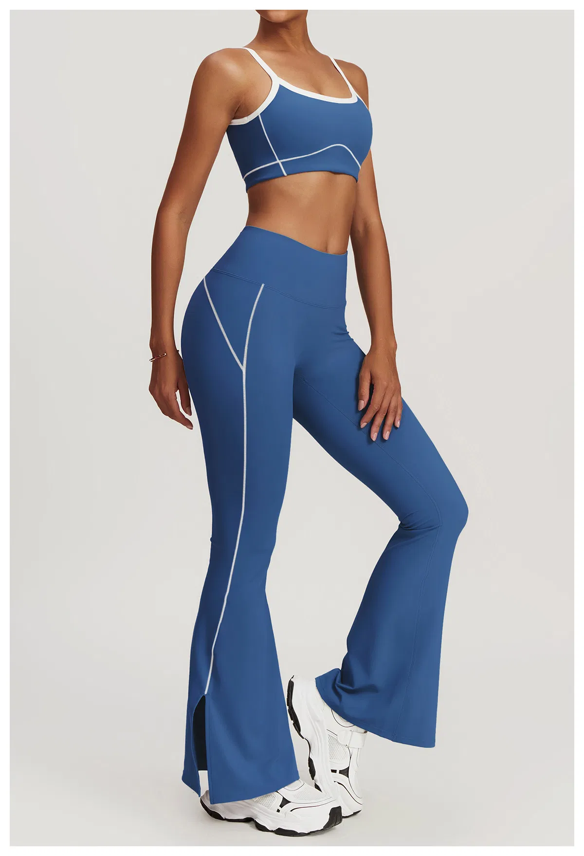 2025 Nuevo Conjunto de Ropa Deportiva para Mujeres Conjunto de Yoga Activo Ropa de Fitness Ropa de Entrenamiento Conjunto de Gimnasio