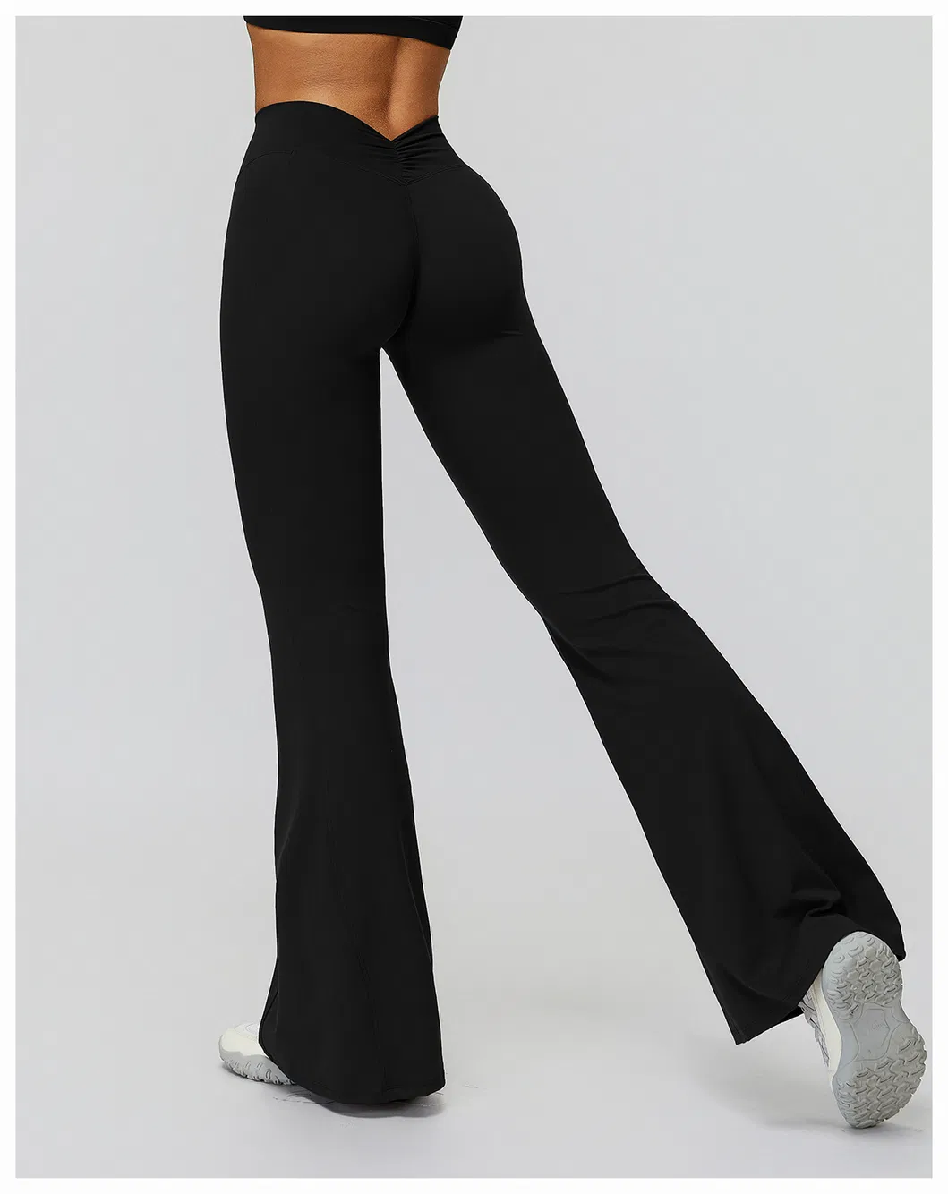 Pantalones acampanados de yoga
