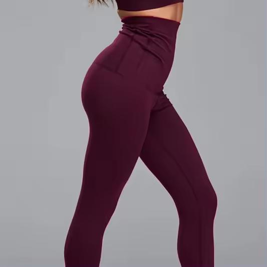 Pantalones de maternidad de yoga transpirables y cómodos de alta calidad al por mayor