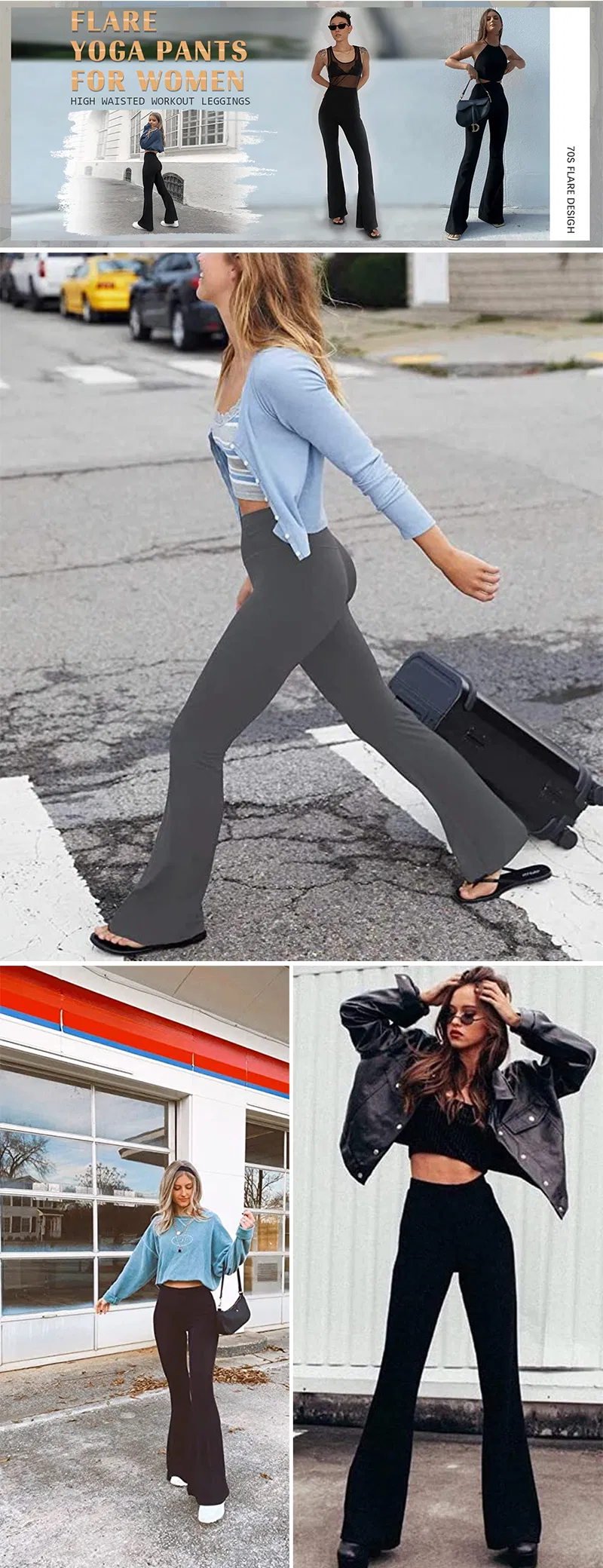 Detalle del producto - Pantalones de yoga