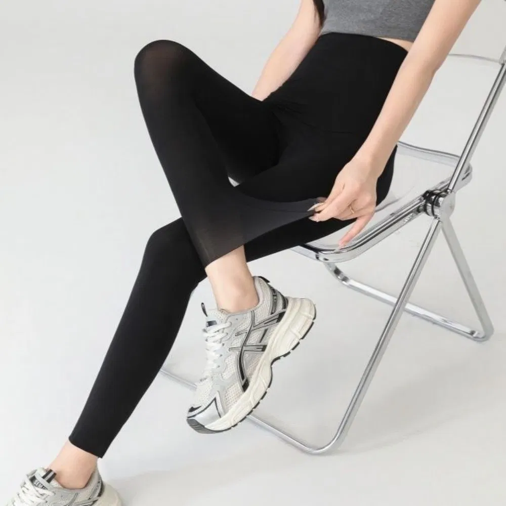 1809# Top de entrenamiento de pilates fitness ajustado, absorbente de impactos y transpirable, leggings de yoga