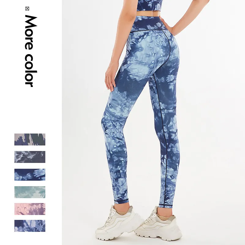 Mallas elásticas de gimnasio, pantalones deportivos, mallas de compresión con estampado