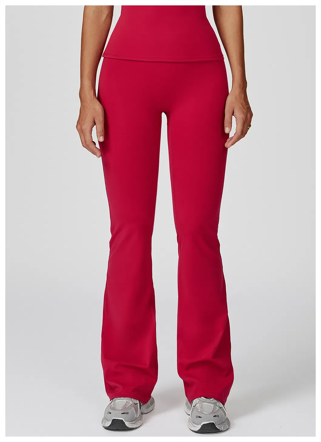 Leggings de felpa con forro, pantalones de yoga de cintura alta, ropa para mujeres, moda fitness, pantalones acampanados, ropa personalizada para correr