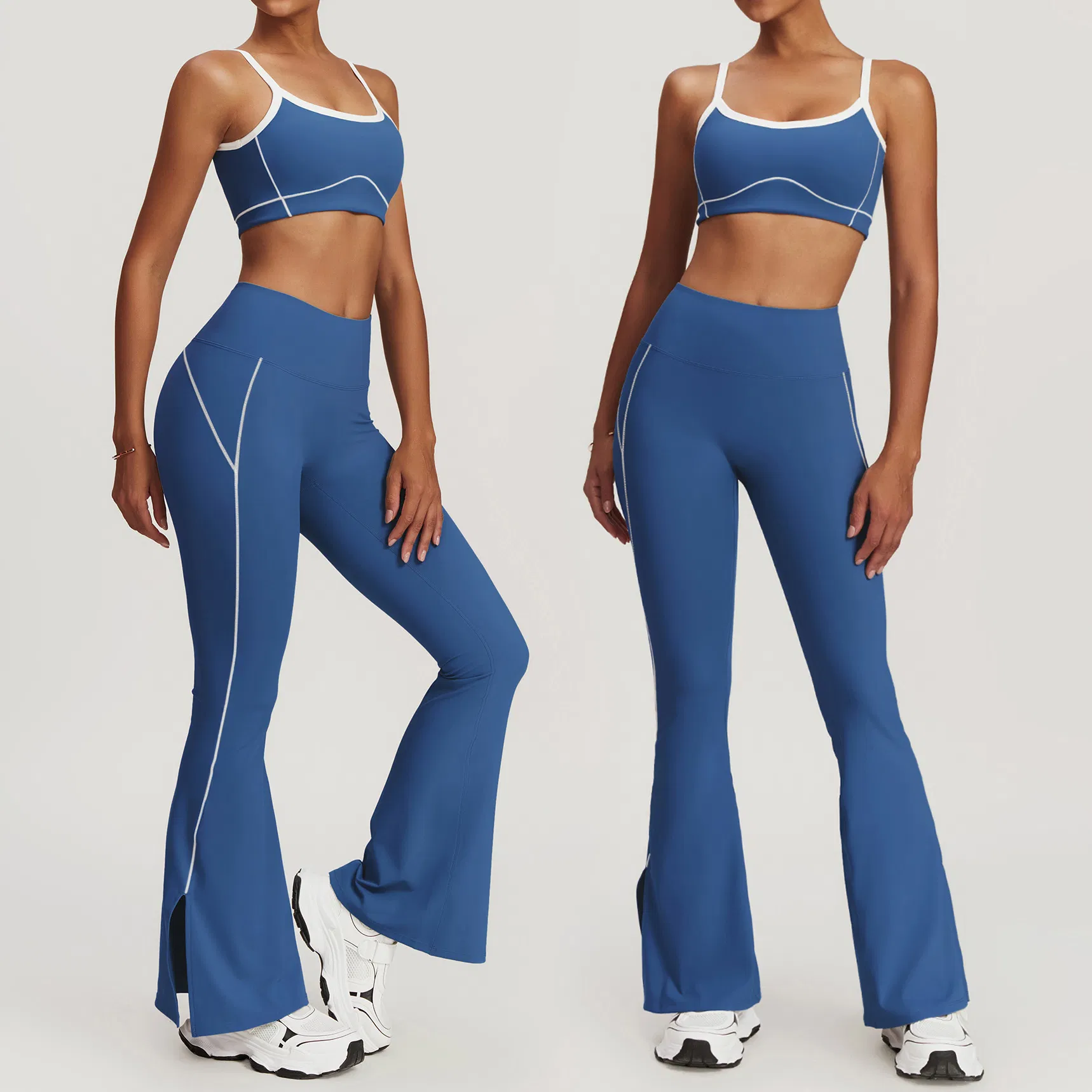 2025 Nuevo Conjunto de Ropa Deportiva para Mujeres Conjunto de Yoga Activo Ropa de Fitness Ropa de Entrenamiento Conjunto de Gimnasio
