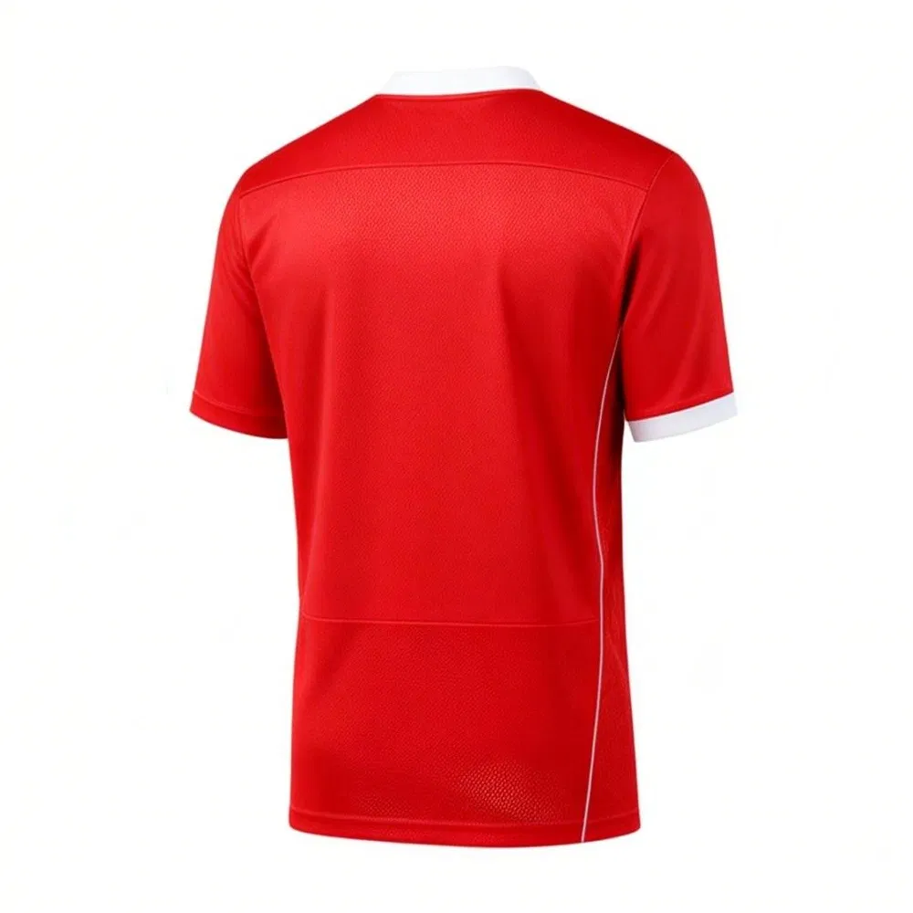 Camisetas de fútbol personalizadas de alto rendimiento, secado rápido y ajuste aerodinámico
