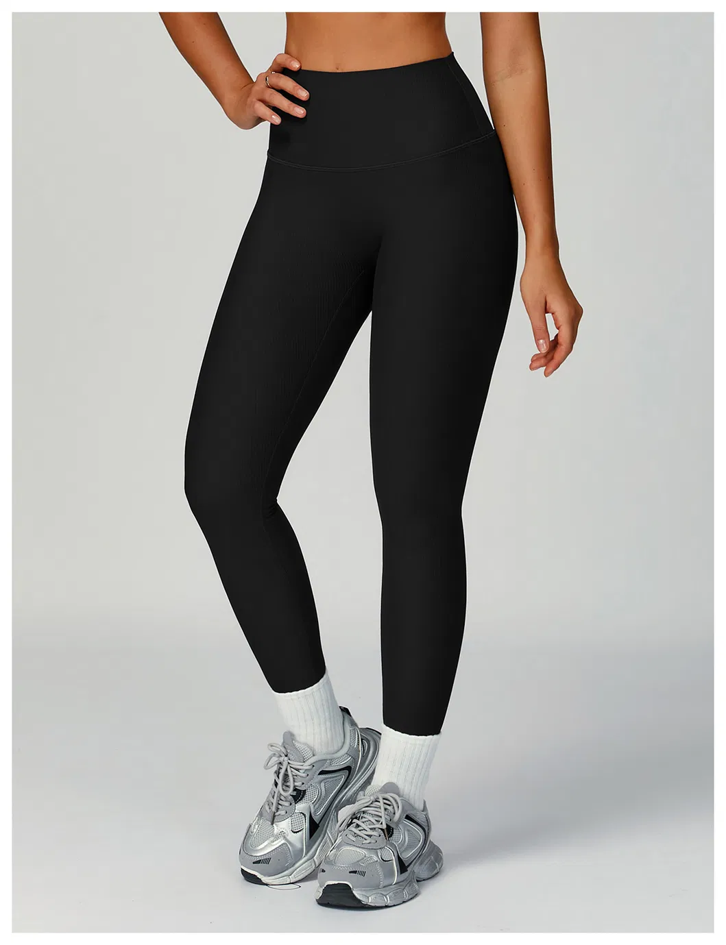 Pantalones largos de yoga de cintura alta, levantamiento de caderas y pantalones ajustados que adelgazan, ropa deportiva para correr y hacer ejercicio al aire libre