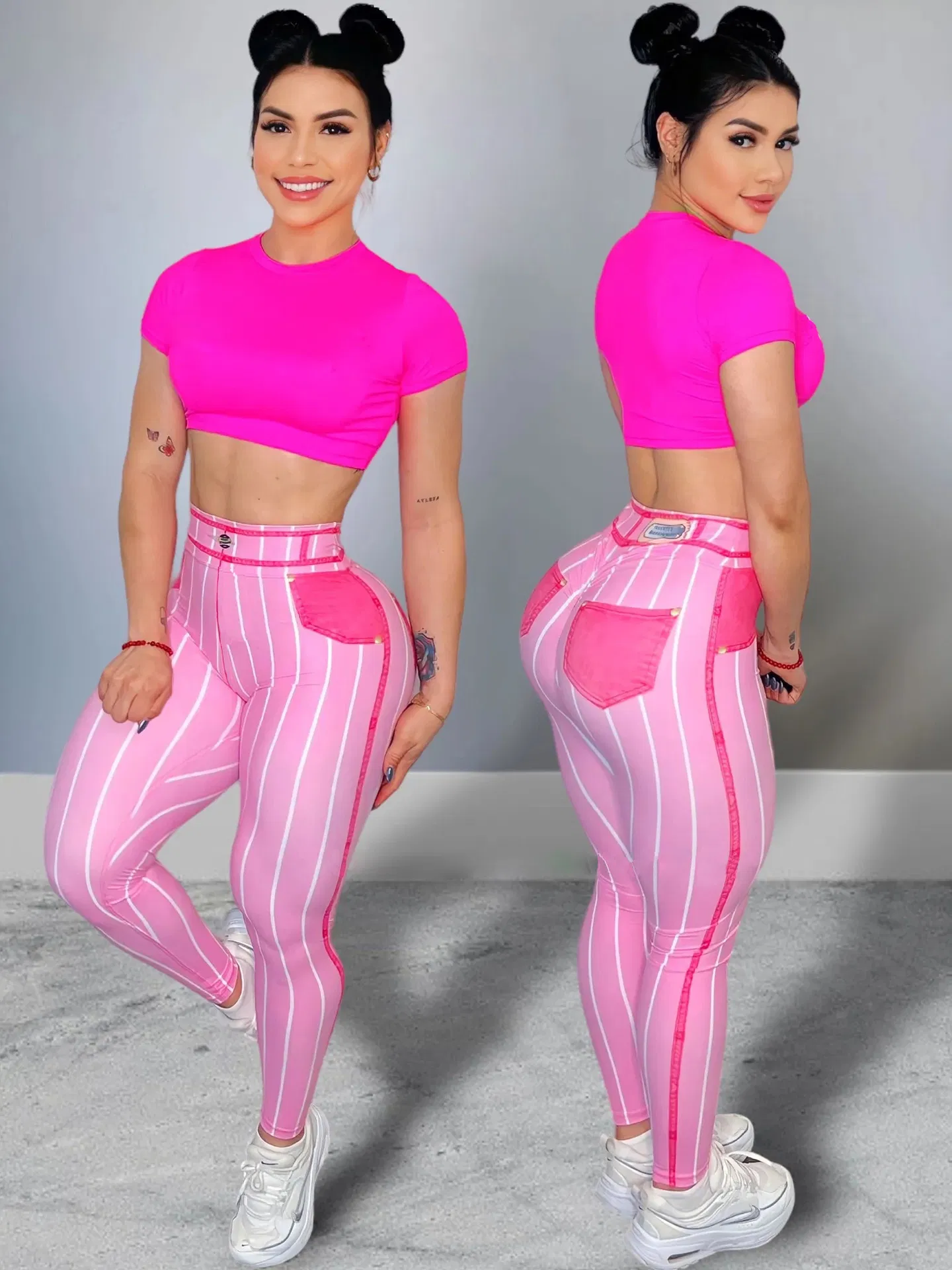 Mujeres Leggings de Cintura Alta