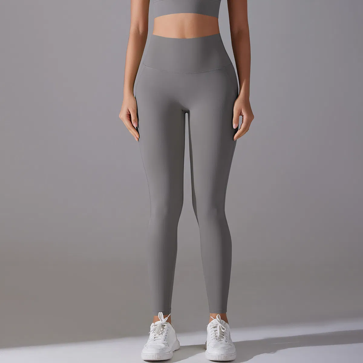 Mallas de yoga para mujeres con control de abdomen, pantalones de compresión atléticos para correr y hacer yoga