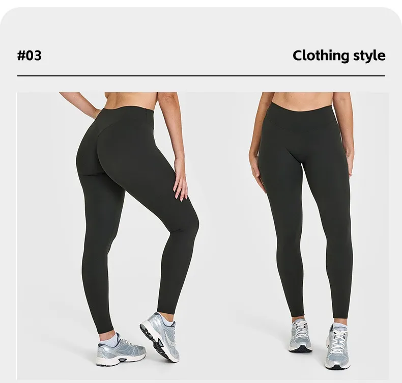Mallas de gimnasio para mujer, ropa deportiva, pantalones de entrenamiento, pantalones para correr, levantamiento de glúteos, espalda profunda en V, pantalones de yoga de cintura alta