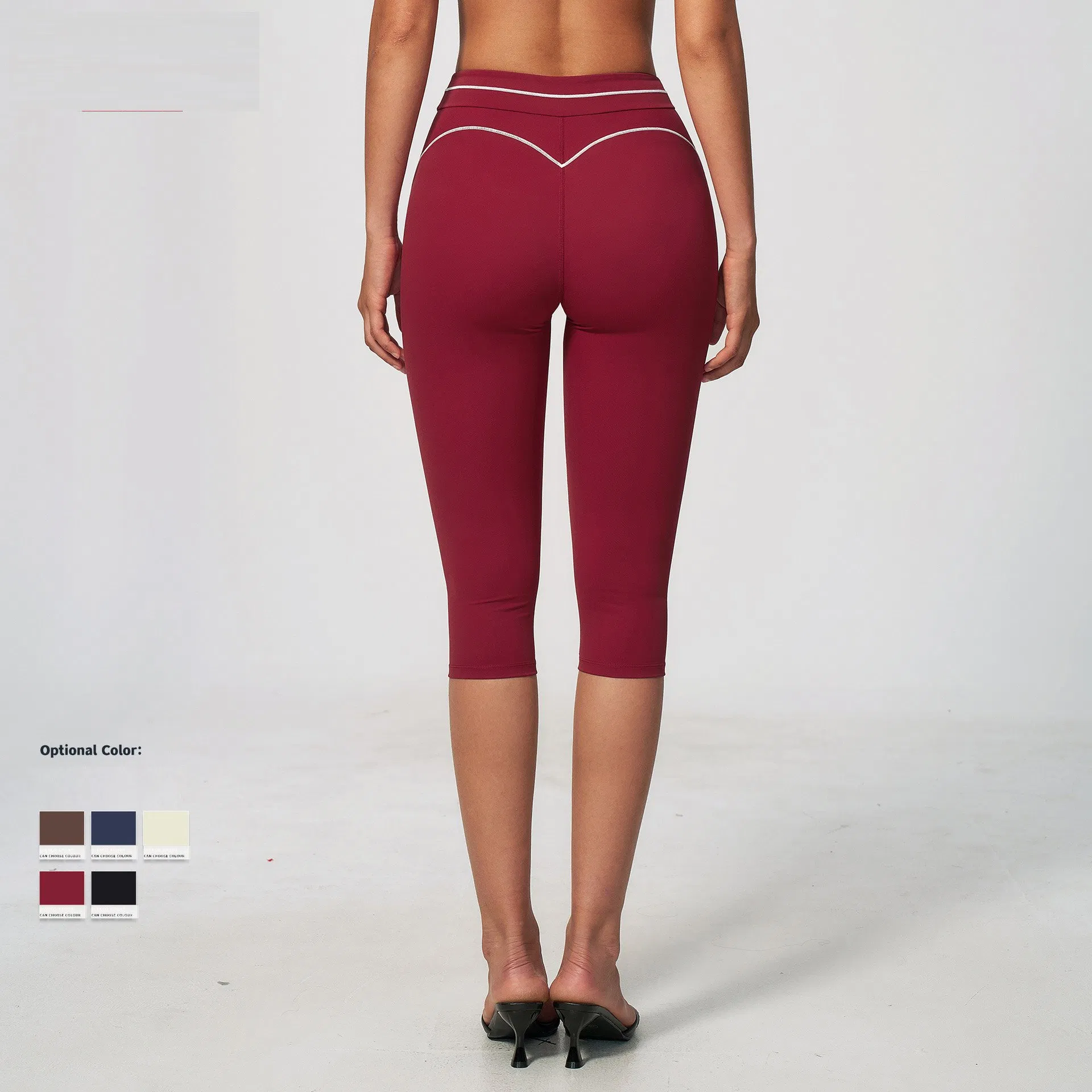Women Clothes Fashion Fitness Activewear Sports Capri Yoga Pants