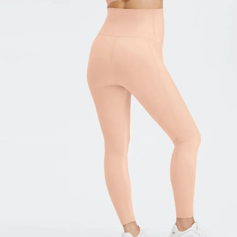 Pantalones de yoga de maternidad personalizados de talla grande para fitness de longitud larga