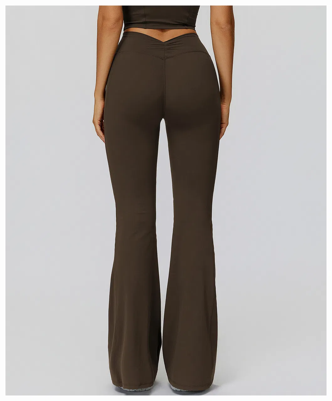 Pantalones acampanados de yoga