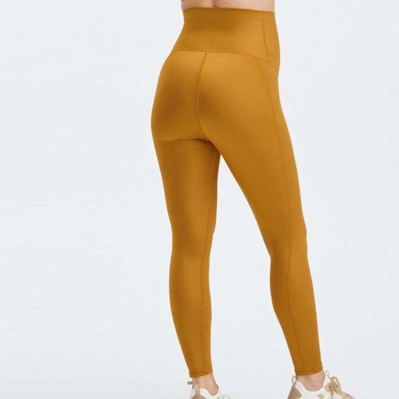 Pantalones de yoga de maternidad personalizados de talla grande para fitness de longitud larga