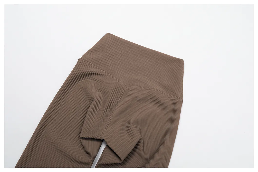 Pantalones largos de yoga de cintura alta, levantamiento de caderas y pantalones ajustados que adelgazan, ropa deportiva para correr y hacer ejercicio al aire libre