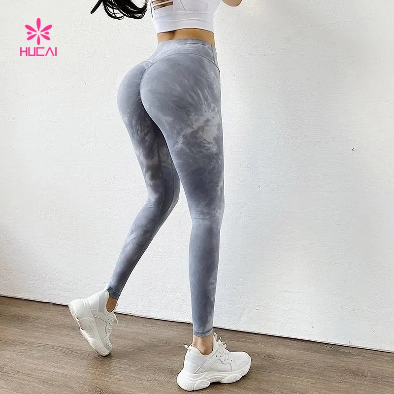 Mujeres Leggings Scrunch Pantalones de Yoga Mallas de Gimnasio