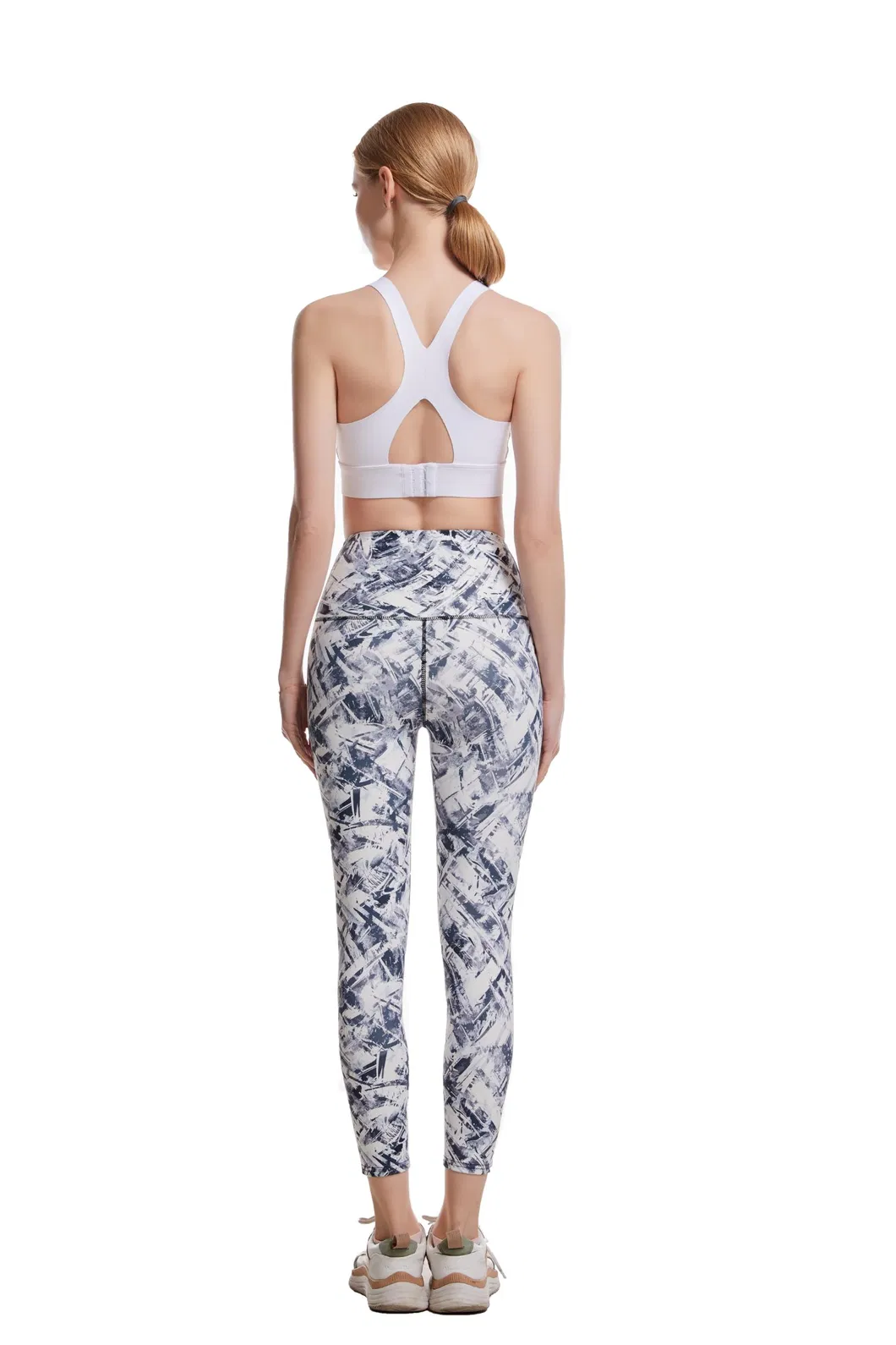 Pantalones de yoga levantadores para mujeres, leggings de fitness deportivo, pantalones de gimnasio de cintura alta