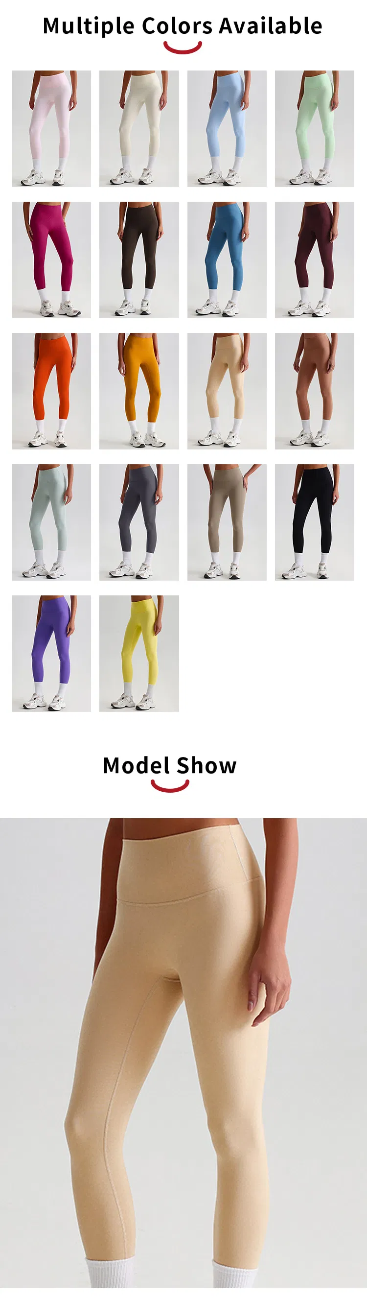Pantalones de yoga desnudos europeos y americanos para mujeres sin líneas embarazosas