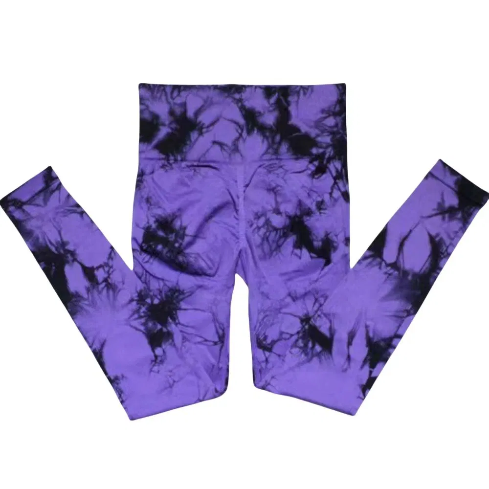 Pantalones de yoga de talle alto para mujeres activas de talla grande