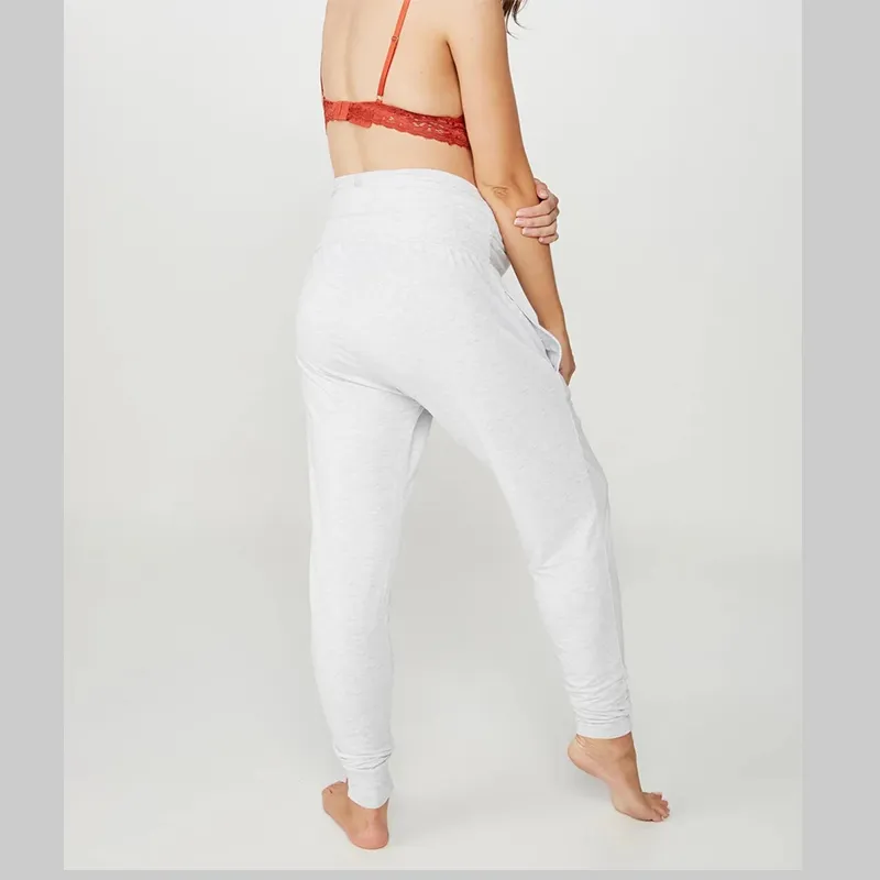 Pantalones de maternidad activos para mujeres, pantalones de lounge