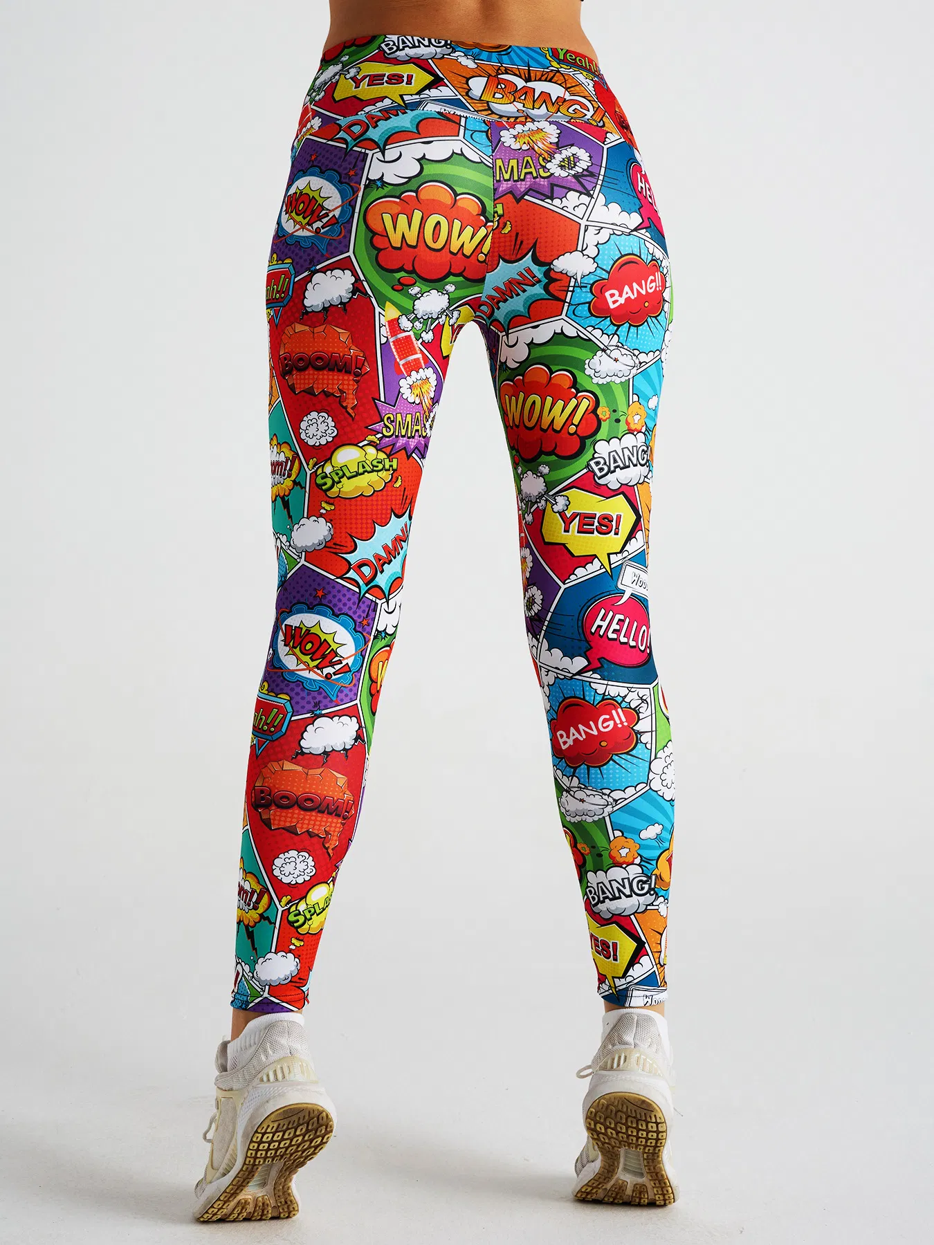 Pantalones Ajustados Estampados