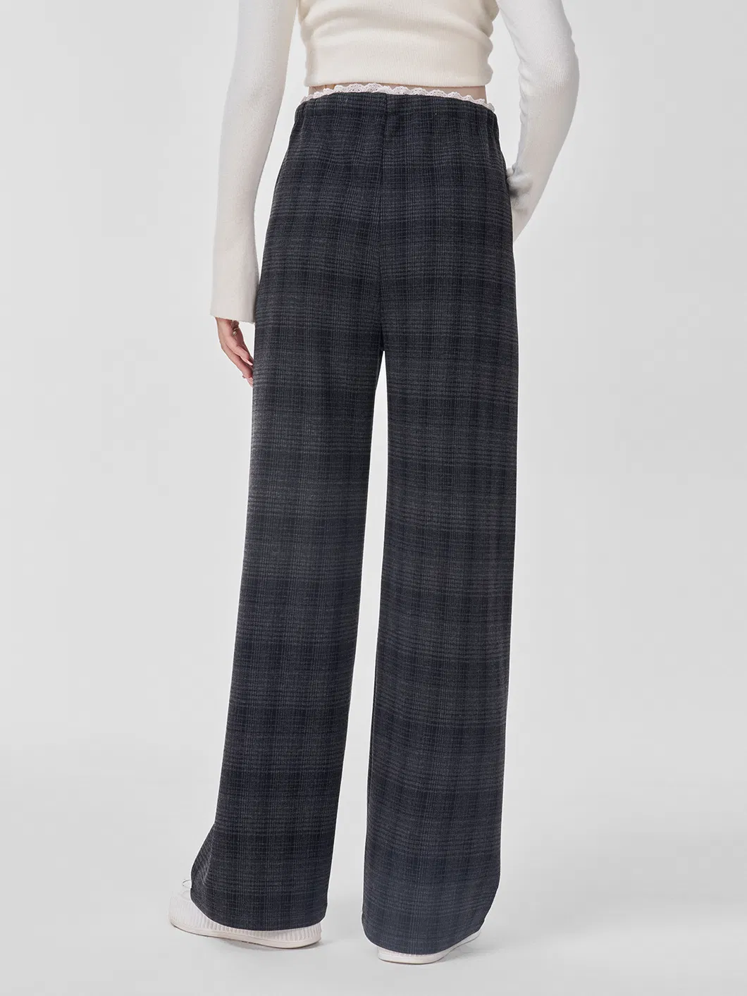 Pantalones de maternidad casuales de alta elasticidad sobre el bulto - Diseño cómodo y espacioso