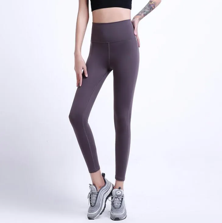 Venta caliente cintura alta Lady's Fitness mallas deportivas