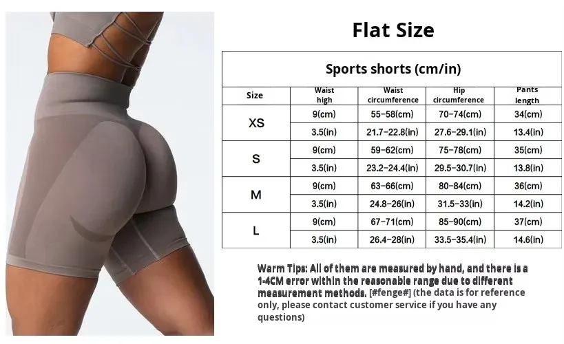 Pantalones cortos de yoga de cintura alta sin costuras, levantamiento de cadera, con elasticidad en cuatro direcciones, ropa de gimnasio para mujeres