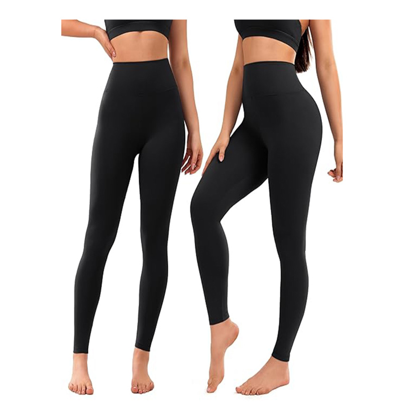 Pantalones de yoga cómodos con color, tamaño y logo personalizados - Opciones de cintura alta y baja para un estilo personalizado