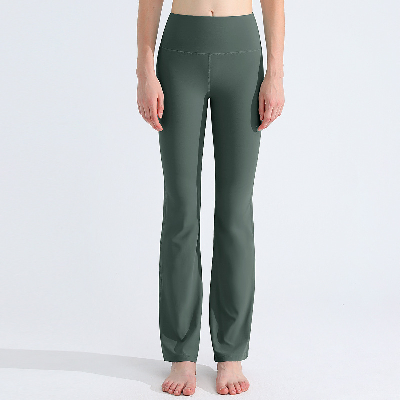 Pantalones de yoga de cintura alta para realzar la forma de los glúteos