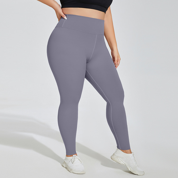 Mujeres Leggings de Gimnasio Fitness de Talla Grande para Yoga, Pantalones Deportivos de Yoga para Mujeres XL-XXXL